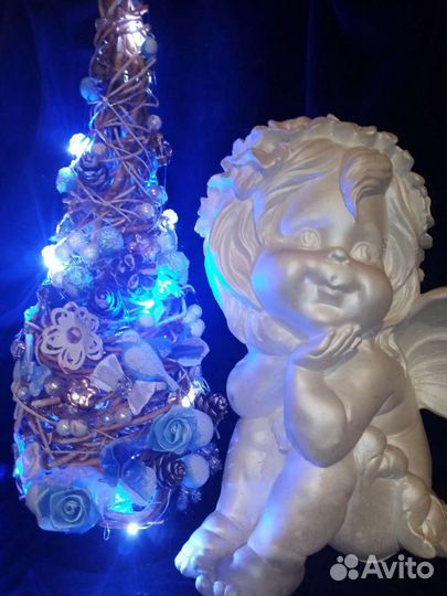 Новогодний декор.ручная работа