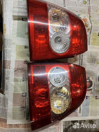 Задние фонари priora