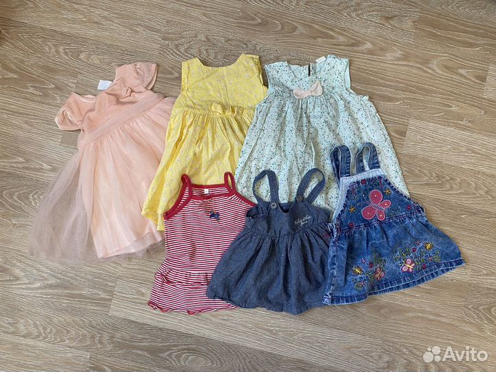 Пакет одежды для девочки 80