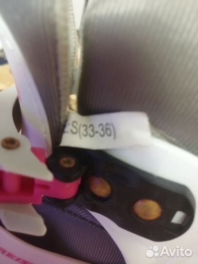 Коньки для девочки 33-36 размер