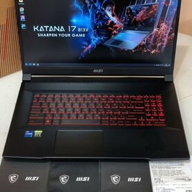 17.3 Ноутбук MSI Katana i7 12700 RTX3070Ti 16Gb 1T