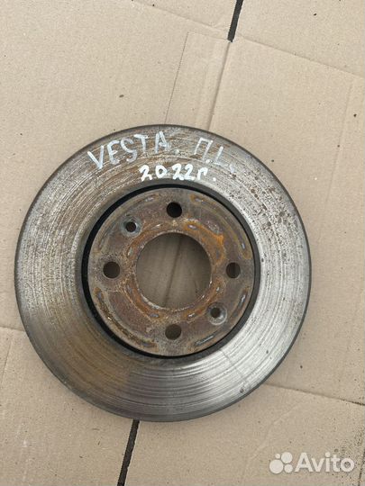 Тормозной диск передний LADA Vesta