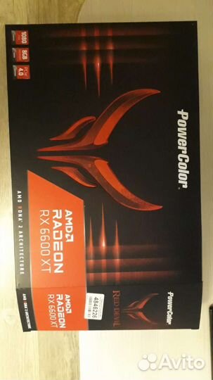 Видеокарта RX 6600 XT Red Devil