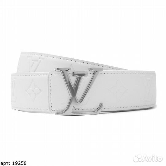 Ремень Louis Vuitton Белый