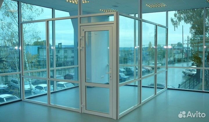 Окна алюминиевые / остекление лоджий на заказ