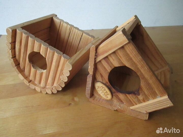 Домики и миски для грызунов новые