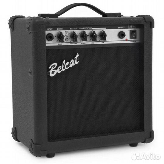 Гитарный комбик Belcat 15G 15Вт гар-я доставка