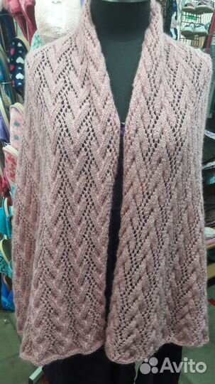 Палантин ручной работы