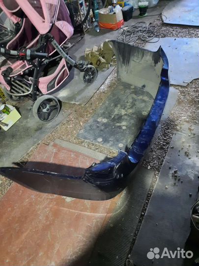 Бампер задний LADA granta седан цвет персей