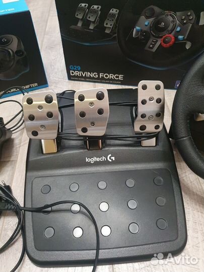Руль Logitech G29 + Shifter Logitech на гарантии