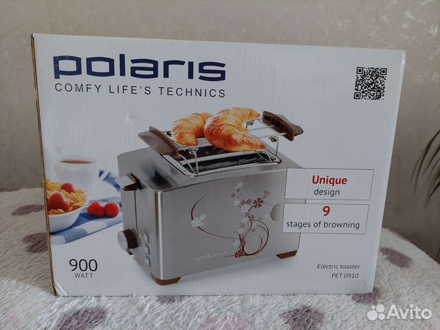 Тостер новый Polaris