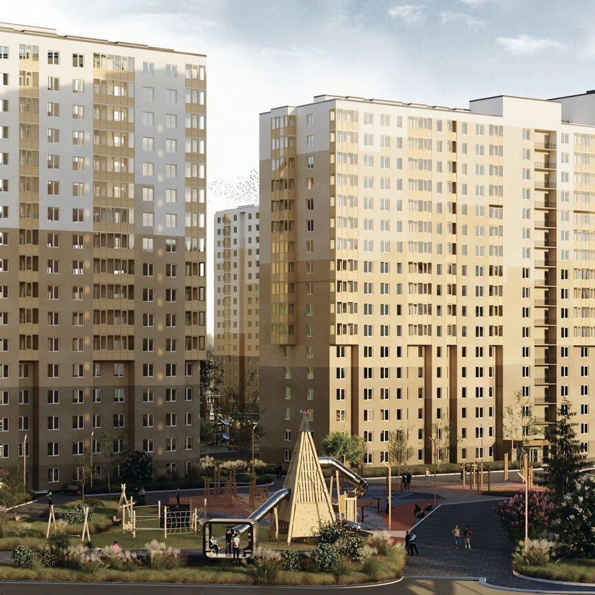 2-к. квартира, 46,3 м², 13/17 эт.