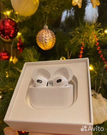 Беспроводные наушники apple airpods pro 3