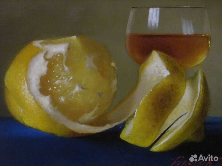 Натюрморт. Живопись. Холст. Масло. Подпись