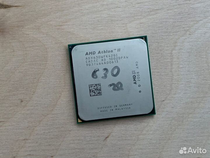 Процессор AMD Athlon 630 X4 (1 шт.)