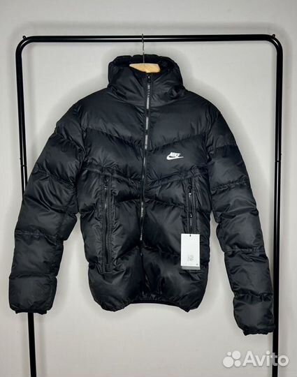 Пуховик nike windrunner черный