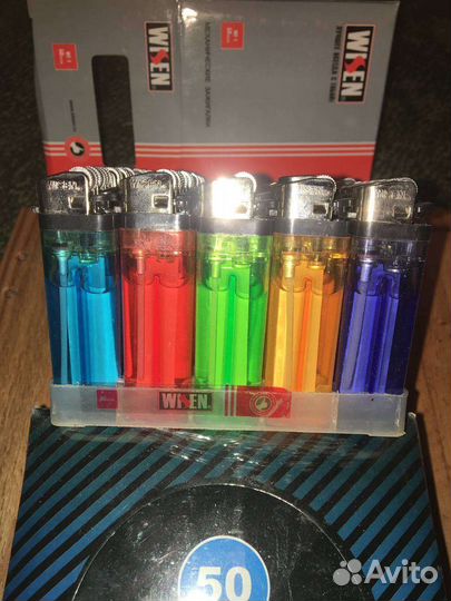 Зажигалки механические кремниевые