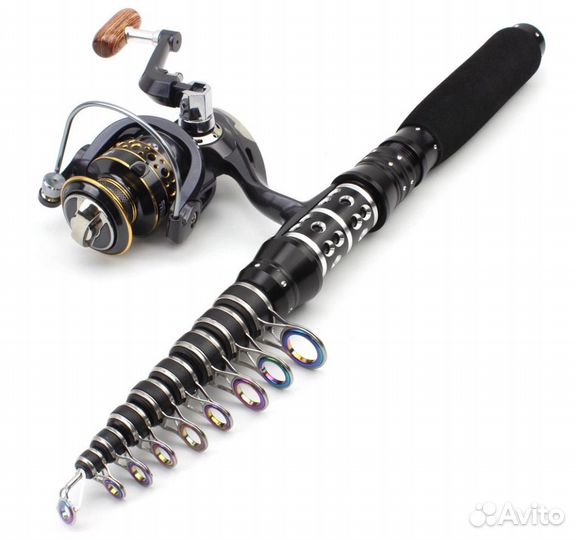 Удочка карбоновая 3 метра с катушкой