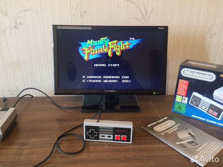 NES Classic Mini прошитая добавлено 100+ игр