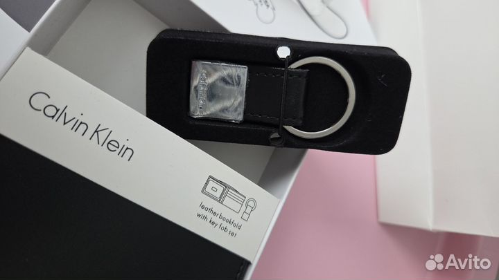 Кошелек +брелок Calvin klein