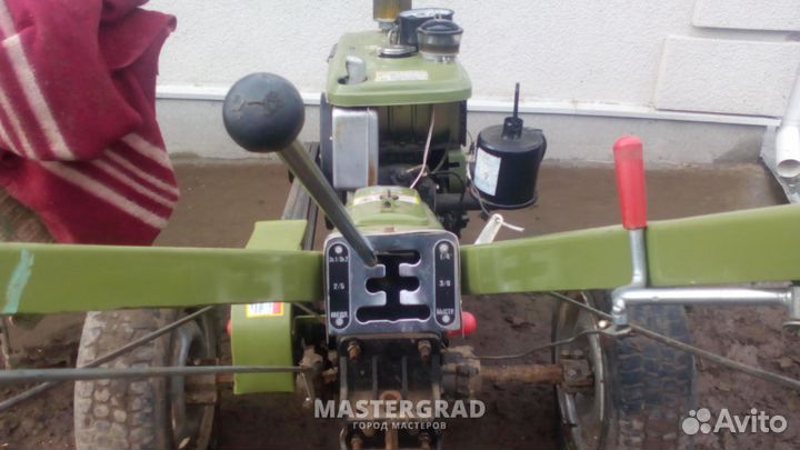 Дизельный мотоблок crosser CR M12E