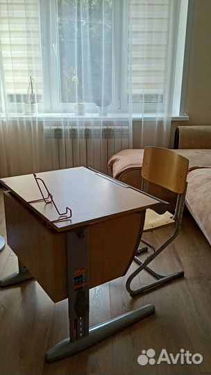 Растущая парта сут.14 дэми + стул дерево