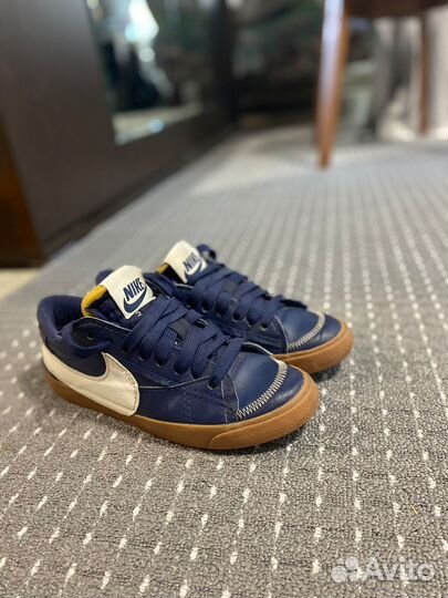 Nike blazer low 77 jumbo blue