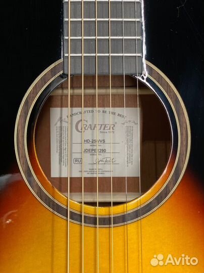 Акустическая гитара Crafter HD-250