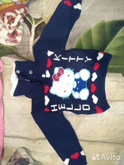 Свитер хелло Китти новый 62-80