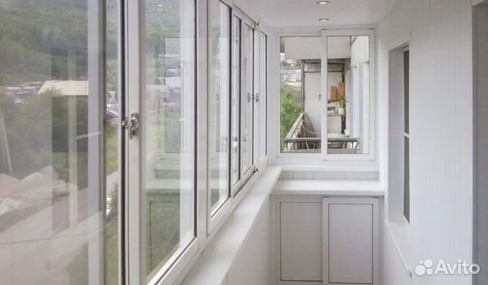 Остекление и отделка балкона и лоджии