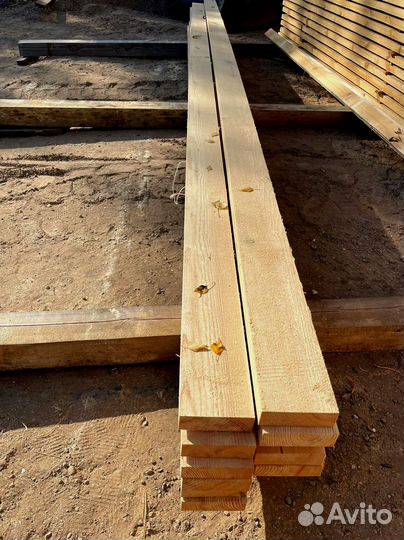 Брус обрезной 100х150х6000мм с доставкой