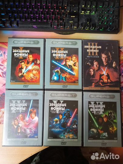 DvD коллекция Star Wars (Звёздные войны)