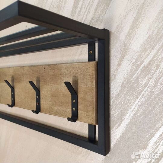 Вешалка в прихожую в стиле лофт