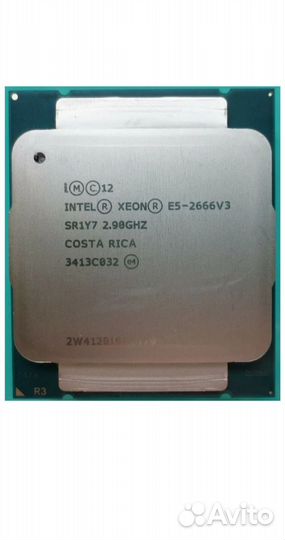 Процессор Xeon e5 2666 v3