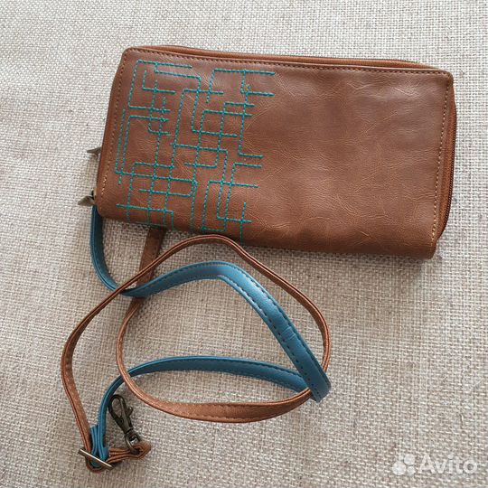 Кожаный клатч. Кожаная сумочка