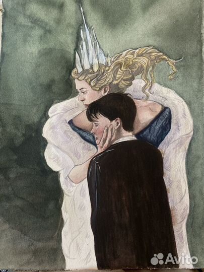 Рисунок на заказ акварель