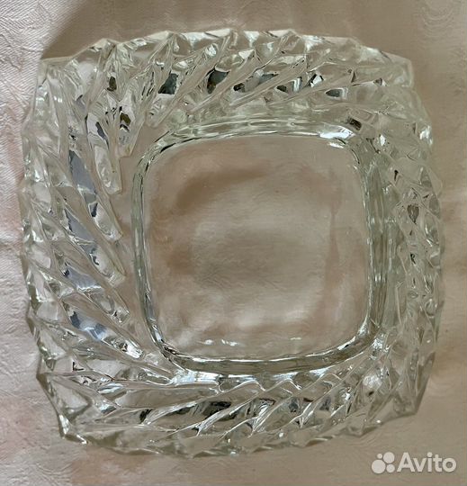 Салатник СССР хрусталь