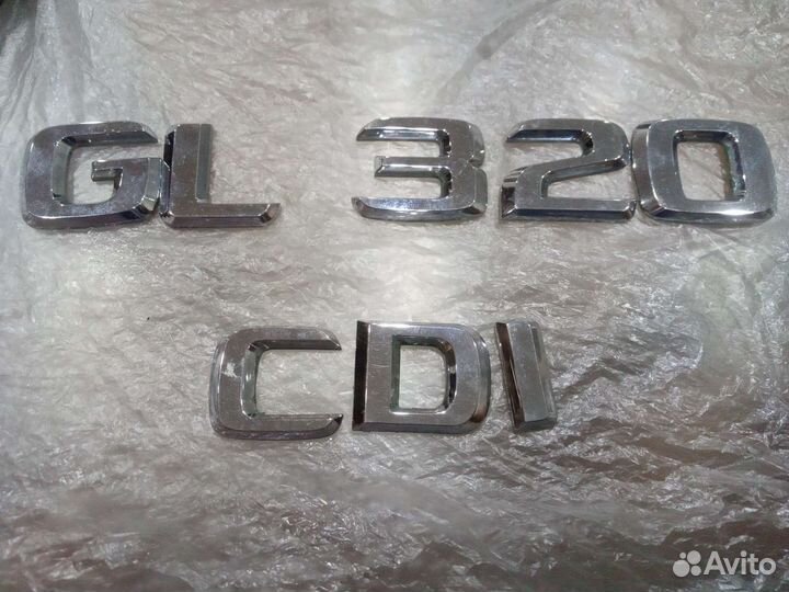 Шильдик,надпись на Mercedes GL оригинал