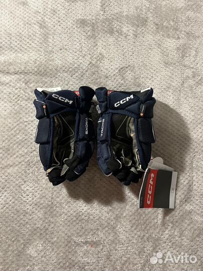 Хоккейные краги (перчатки) CCM AS-V Pro Jr 11,12