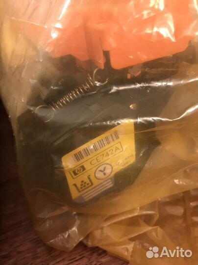 Картридж лазерный HP307A (CE741A)