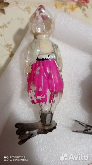 Елочные игрушки СССР в реставрацию