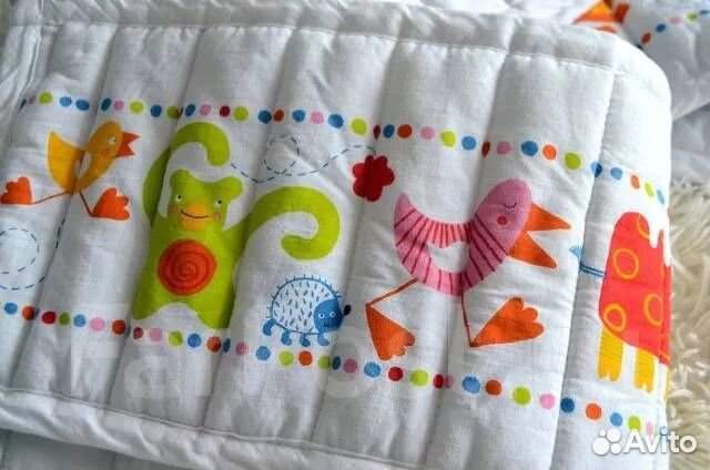 Бортик для детской кроватки икеа