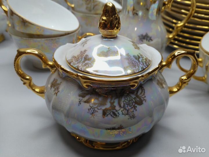 Porzellanwerk Roschütz. Сервиз. Германия.1965г