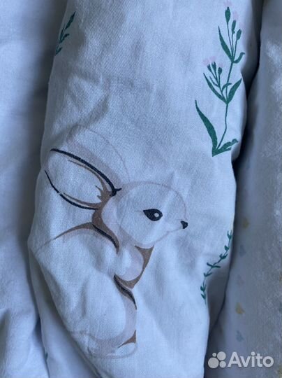 Наматрасник непромокаемый и простынки 120 60