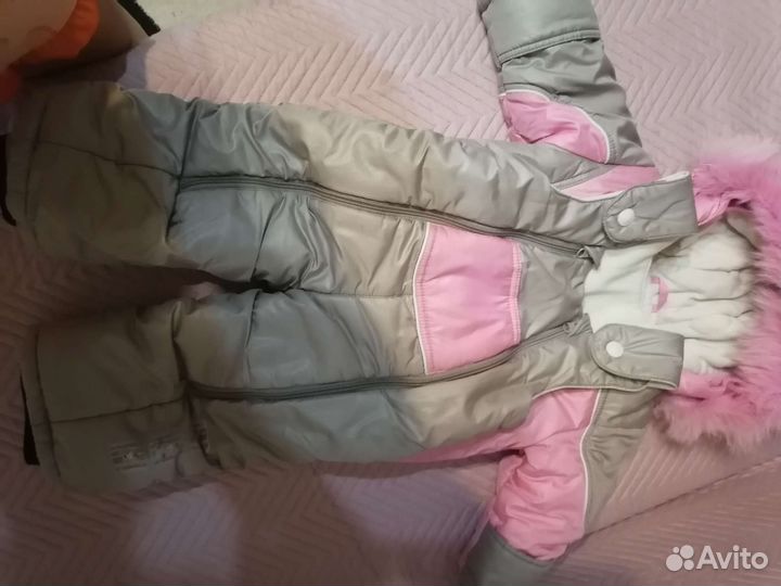 Зимний комбинезон для девочки