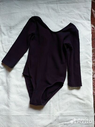 Купальник гимнастический, балетки