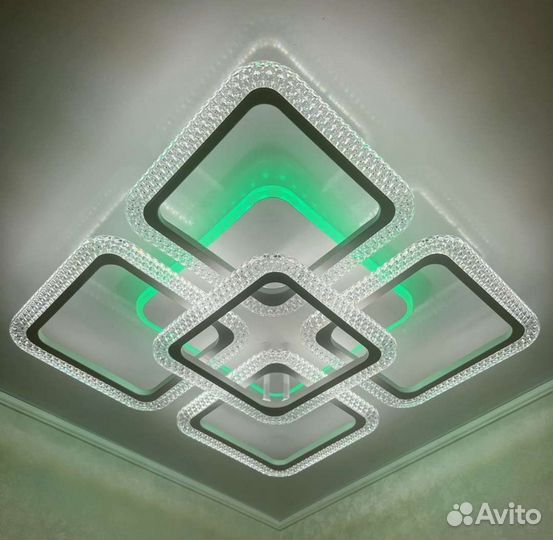 Люстра светодиодная на 25кв.м