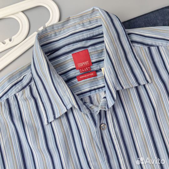 Рубашка мужская Esprit XL 52-54 хлопок
