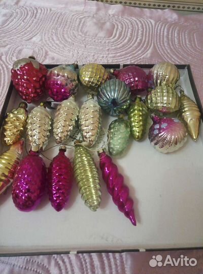 Елочные игрушки СССР