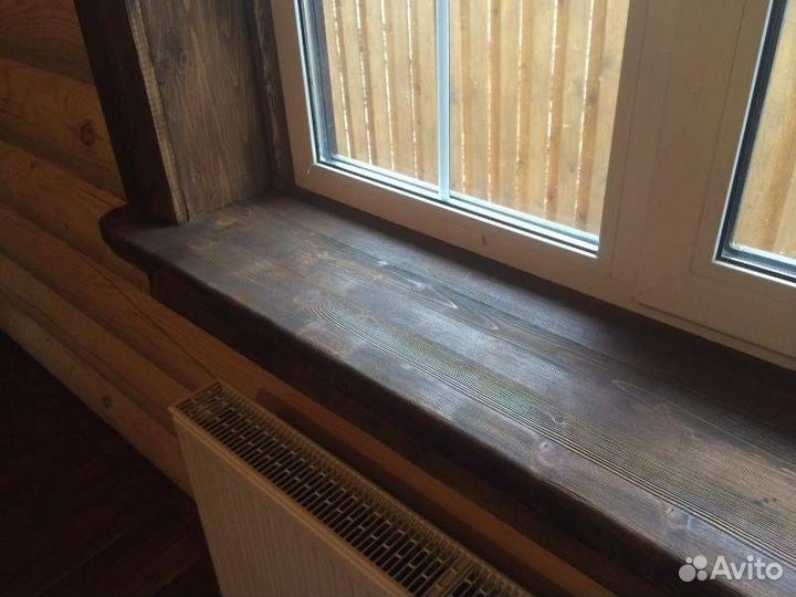 Деревянные подоконники под заказ